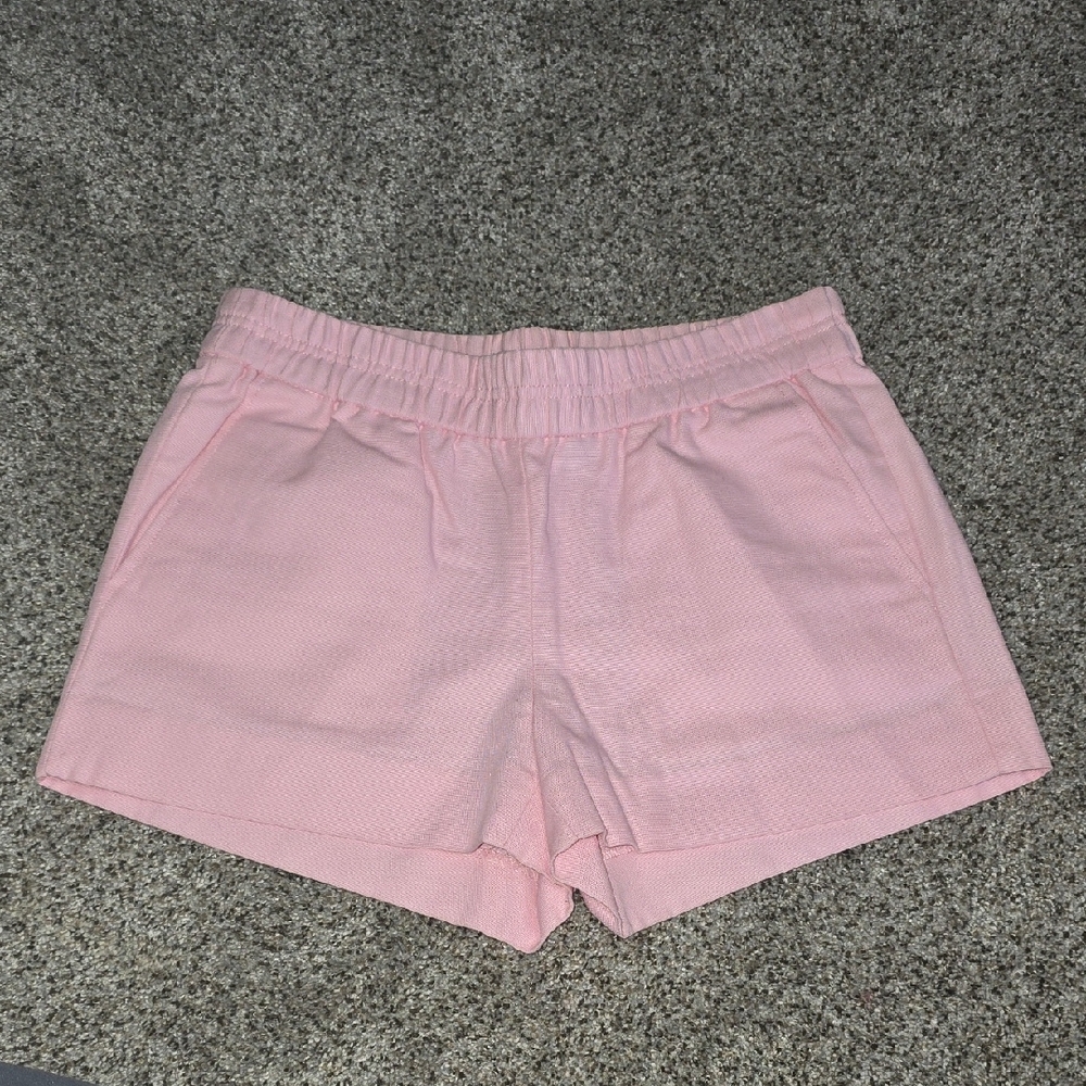 High Waist Pink Women's Shorts